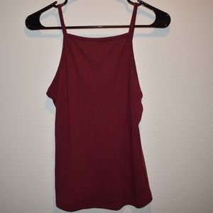 Dark Red tank top